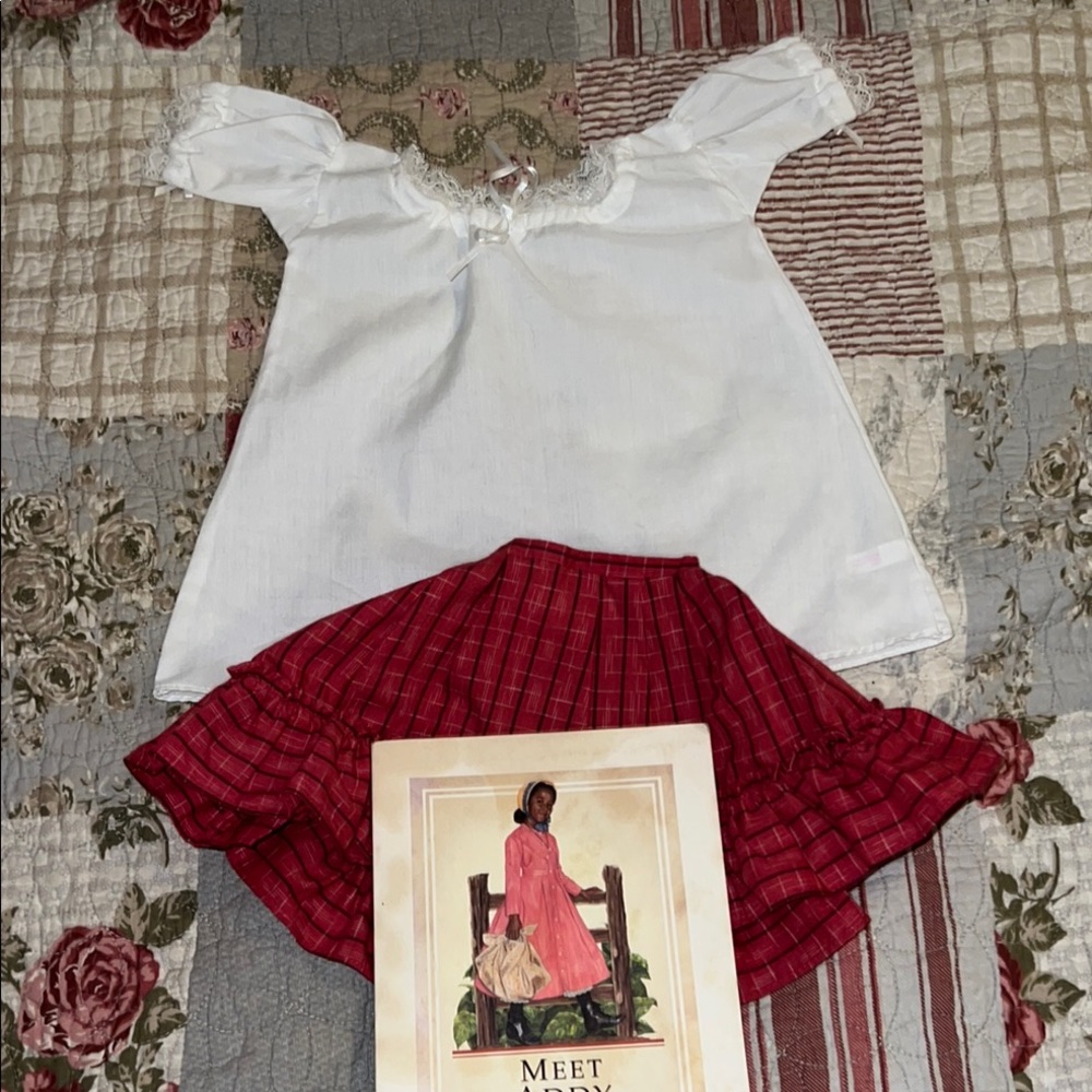American Girl Addy & Felicity clothes & book